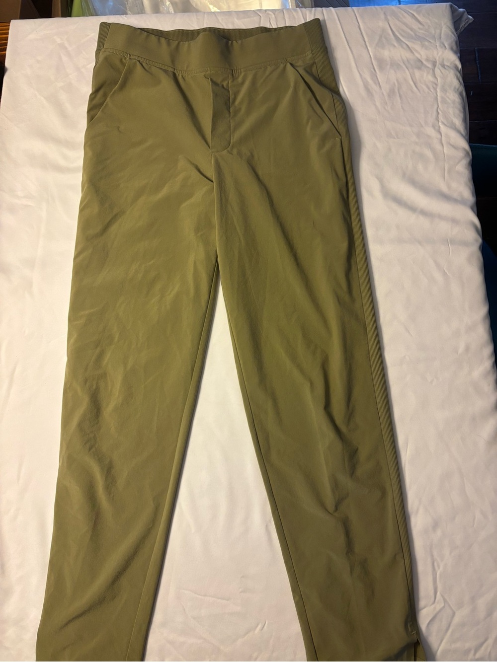 Athleta Olive Green Women's Performance Trousers Size 2